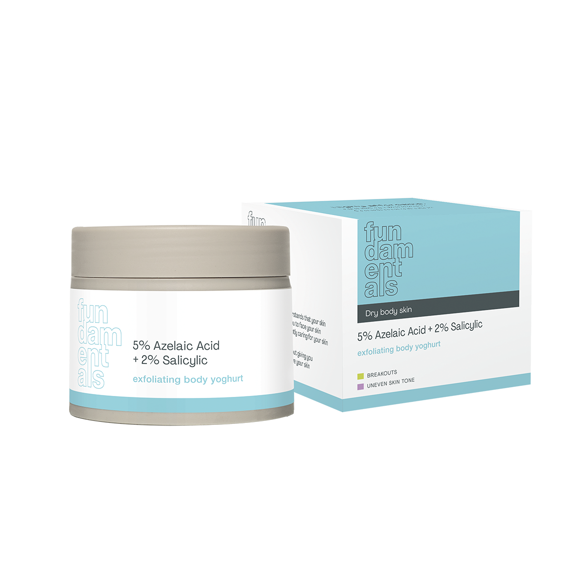 Exfoliating Body Yoghurt - Azelaic & Salicylic – Fundamentals