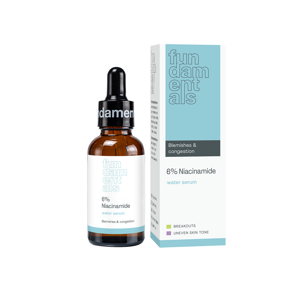6% Niacinamide Serum for Oil & Dark Spots – Fundamentals Skincare ZA