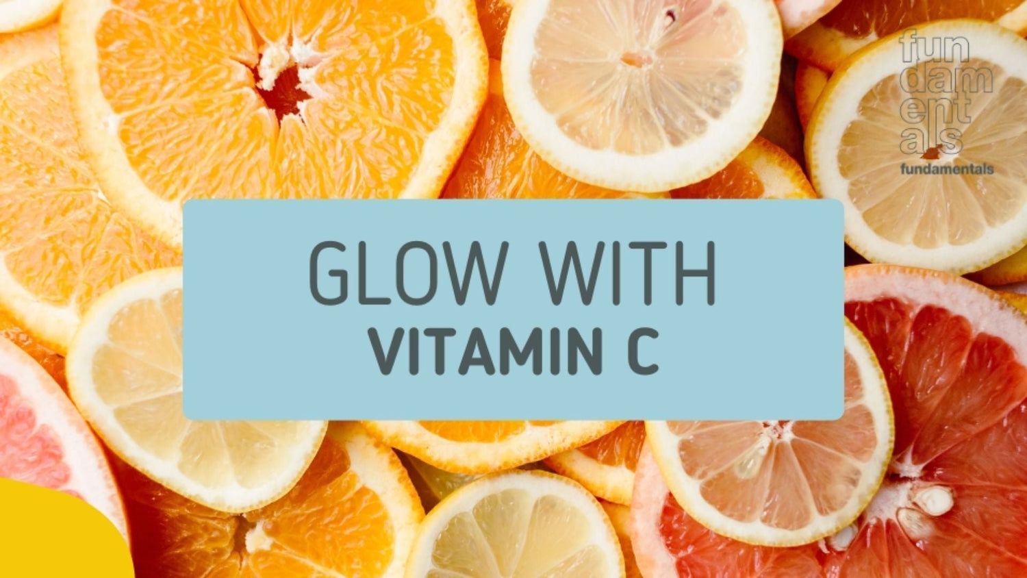 Glow through the chill: Autumn skincare with Fundamentals and the power of Vitamin C