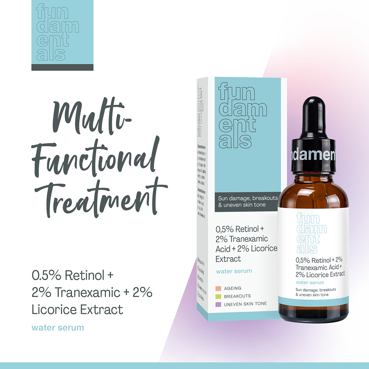 0,5% Retinol + 2% Tranexamic + 2% Licorice Extract