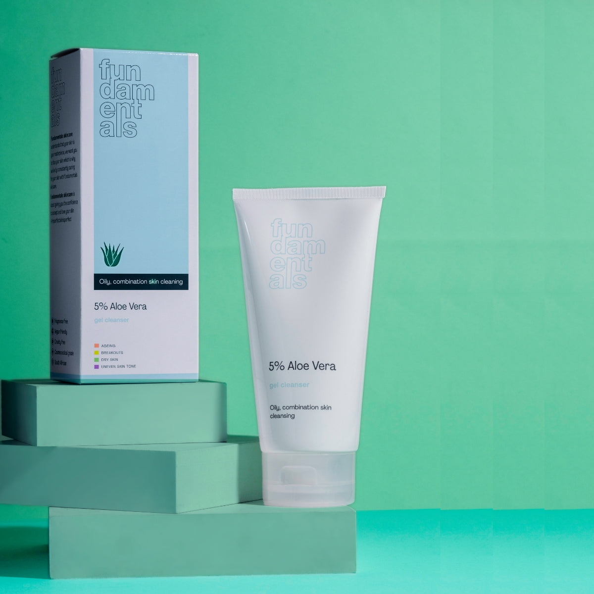 5% Aloe Vera Gel Cleanser – Gentle & Non-Stripping – Fundamentals