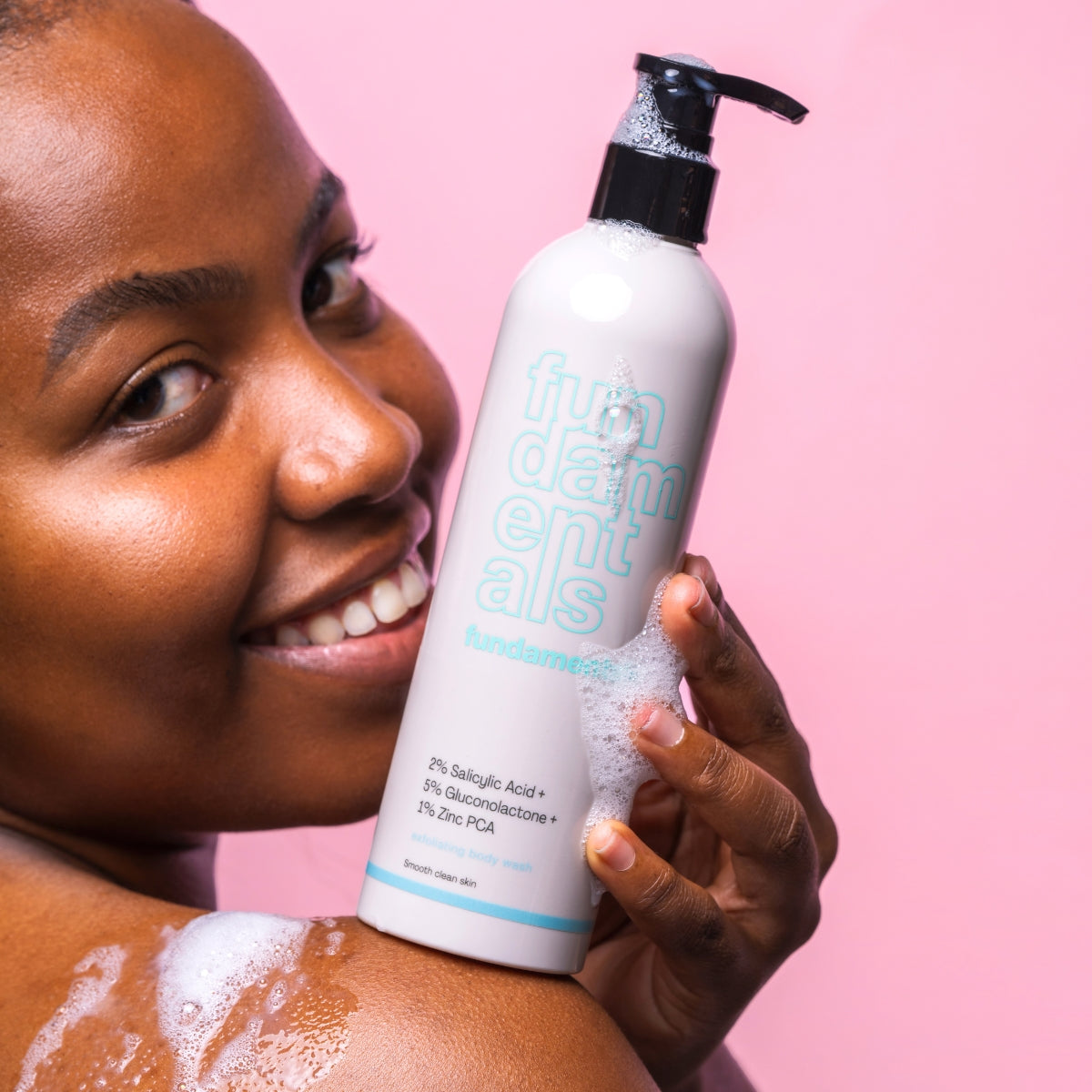 Botocareスキンケア 2% Salicylic Acid + 5% Gluconolactone + 1% Zinc PCA - Body Wash