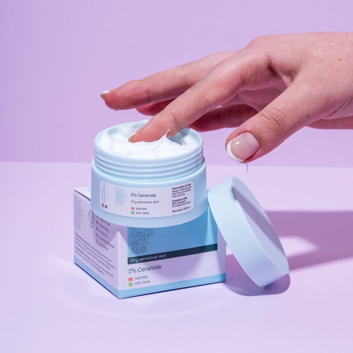 1% Ceramide Moisturiser Skin Barrier Repair Fundamentals Skincare ZA 1% Ceramide Moisturiser Skin Barrier Repair Fundamentals Skincare ZA
