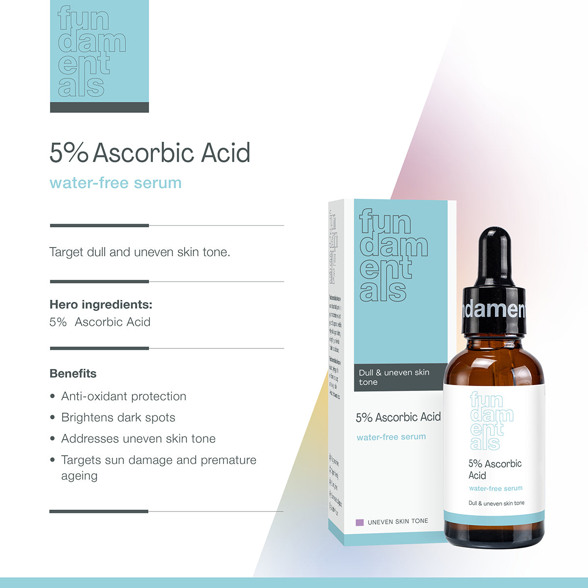 5% Vitamin C Serum – Beginner & Sensitive Skin – Fundamentals