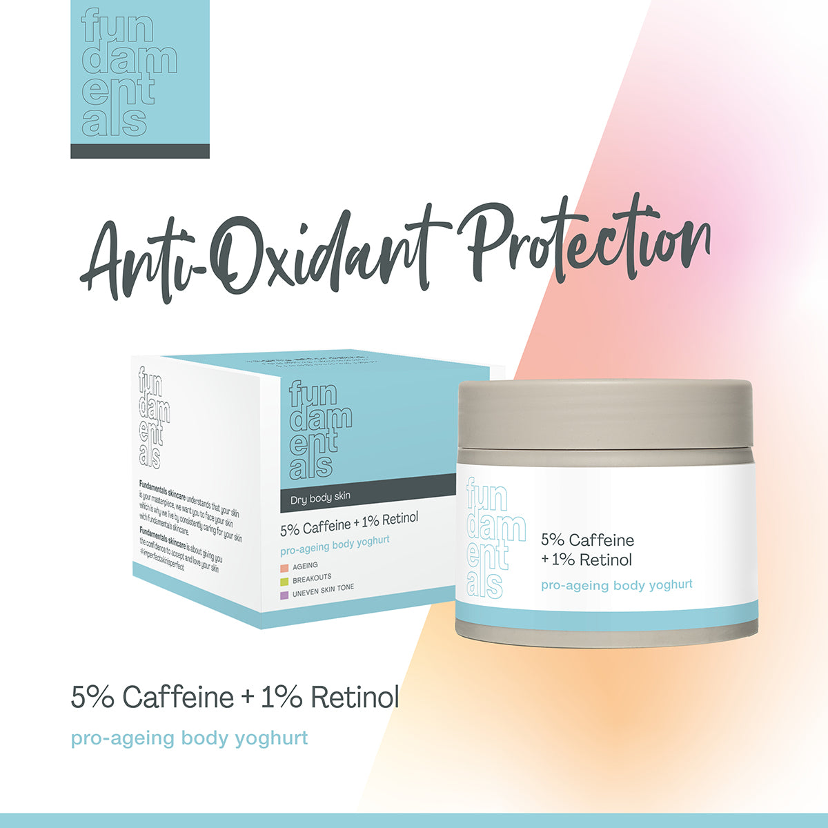 5% Caffeine + 1% Retinol – Pro-ageing Body Yoghurt – Fundamentals