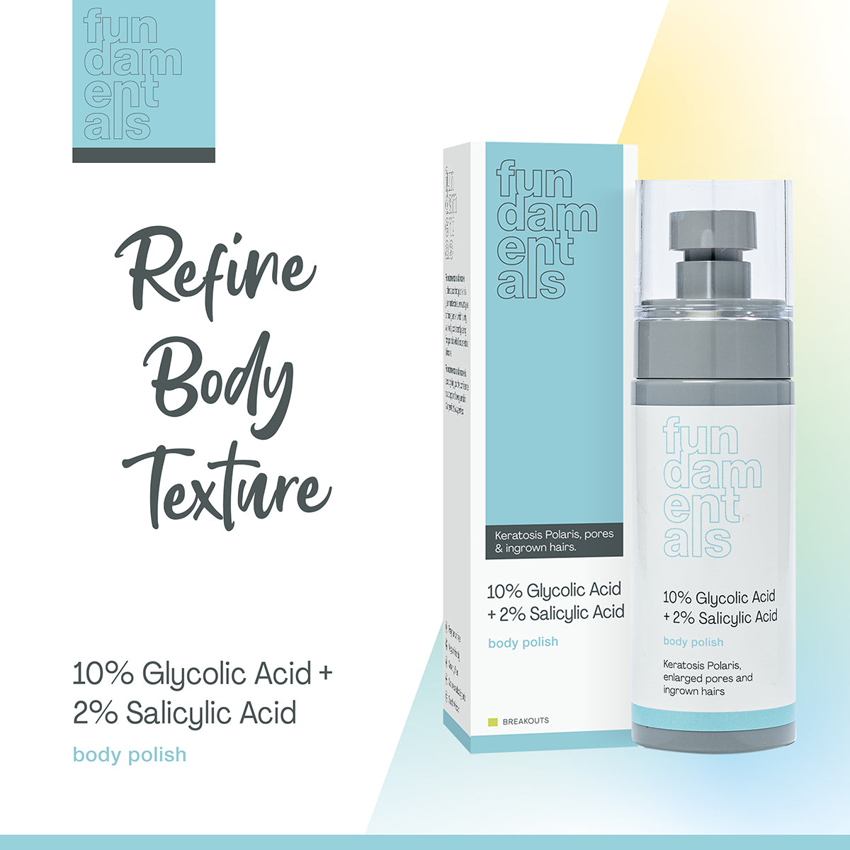 10% Glycolic Acid + 2% Salicylic Acid - Body Polish
