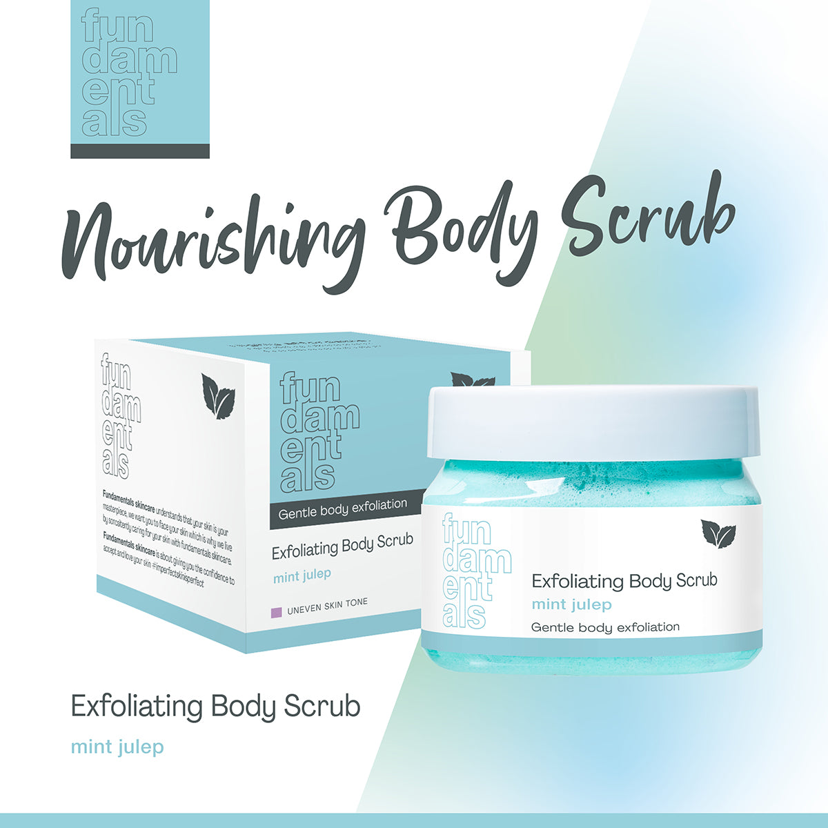 Mint Julep Exfoliating Body Scrub – Fundamentals Skincare ZA