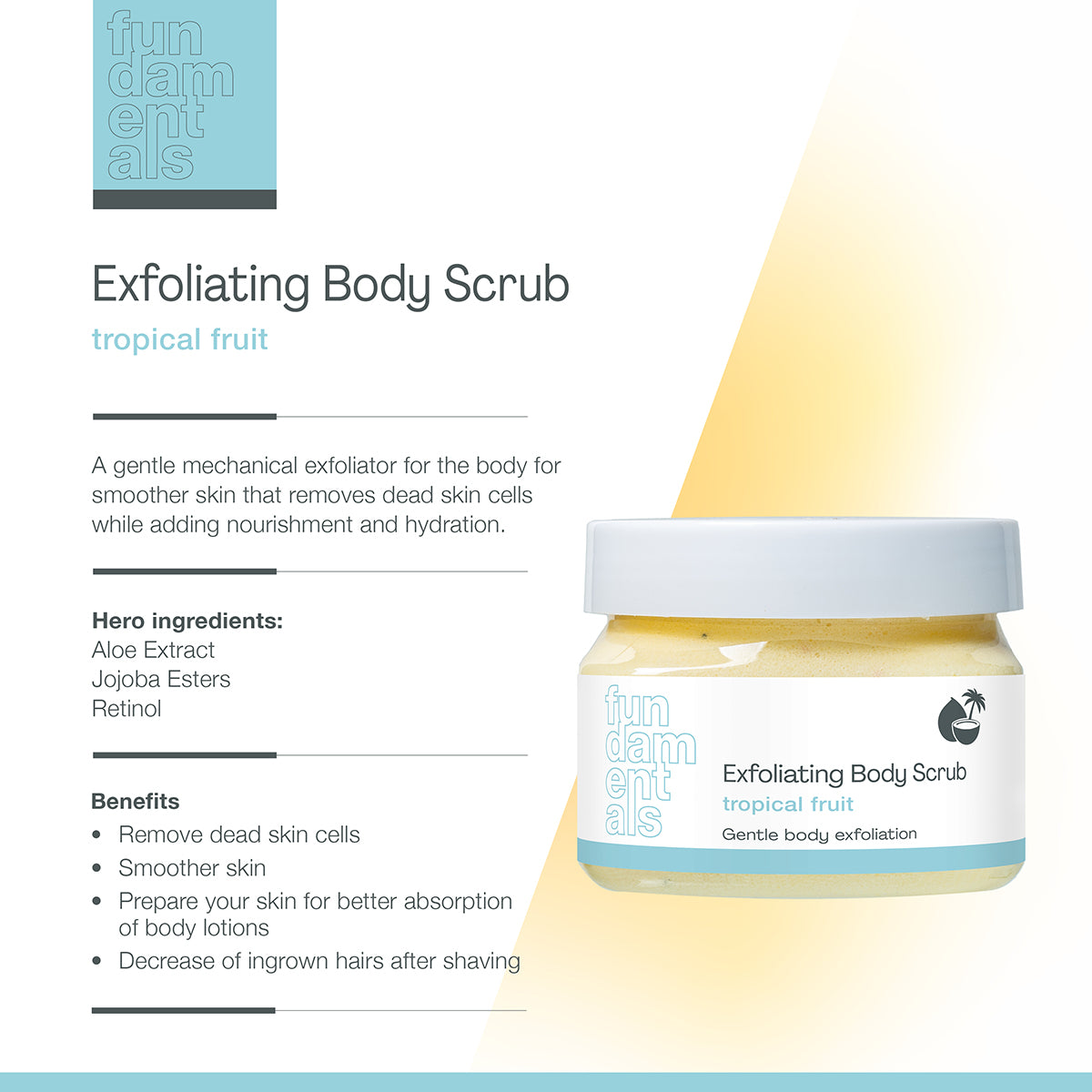 Exfoliating Body Scrub - Tropical Fruit