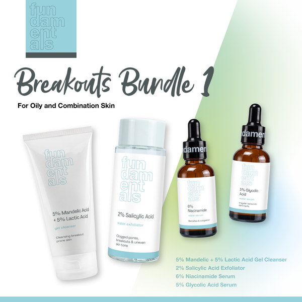 Breakouts Bundle 1 (for oily & combination skin)