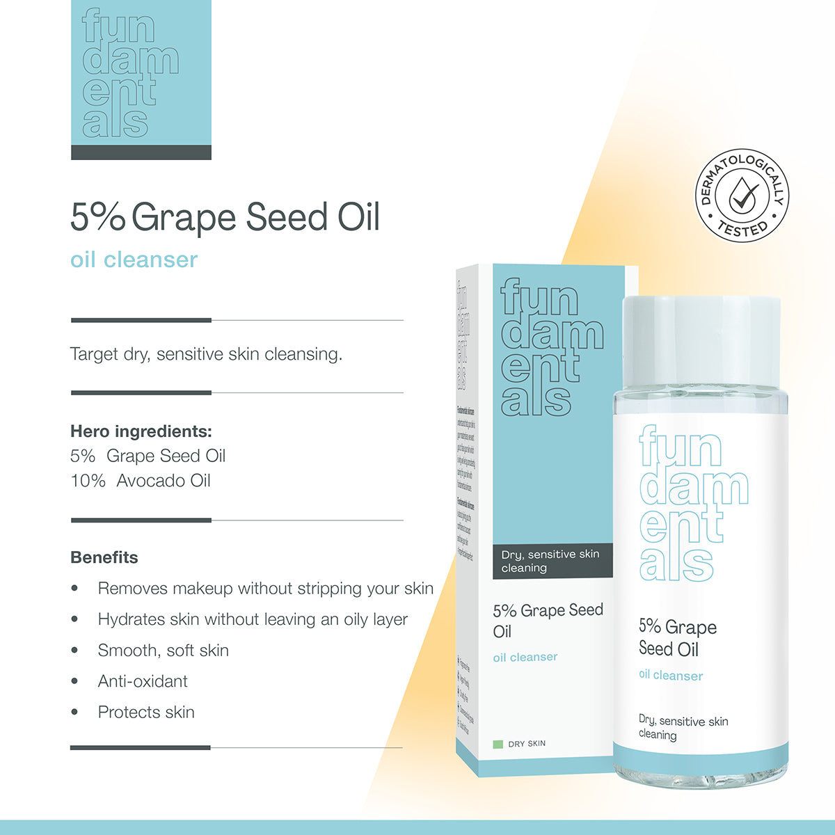 5% Grape Seed Oil Cleanser