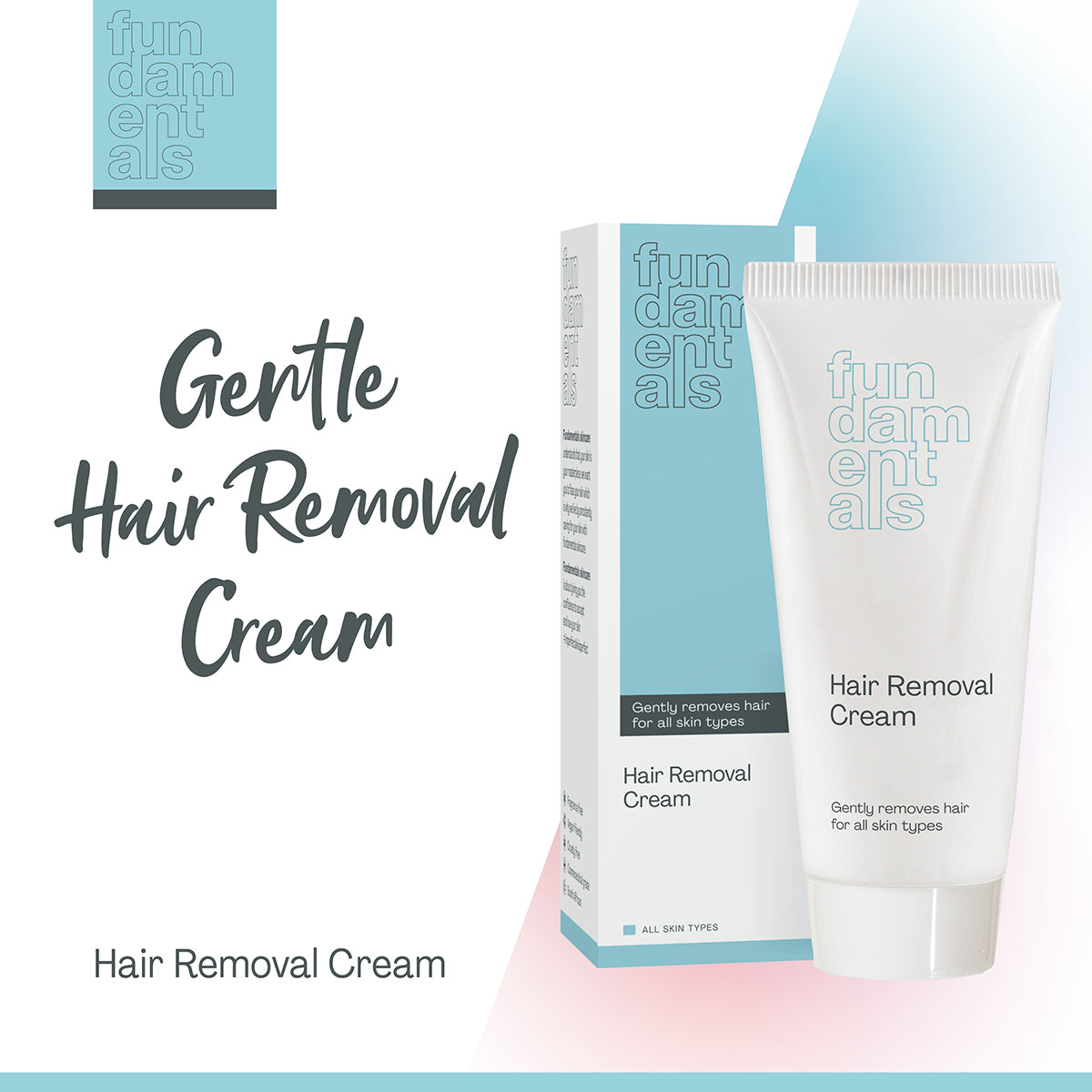 Gentle Hair Removal Cream - No Razor Burn – Fundamentals Skincare ZA