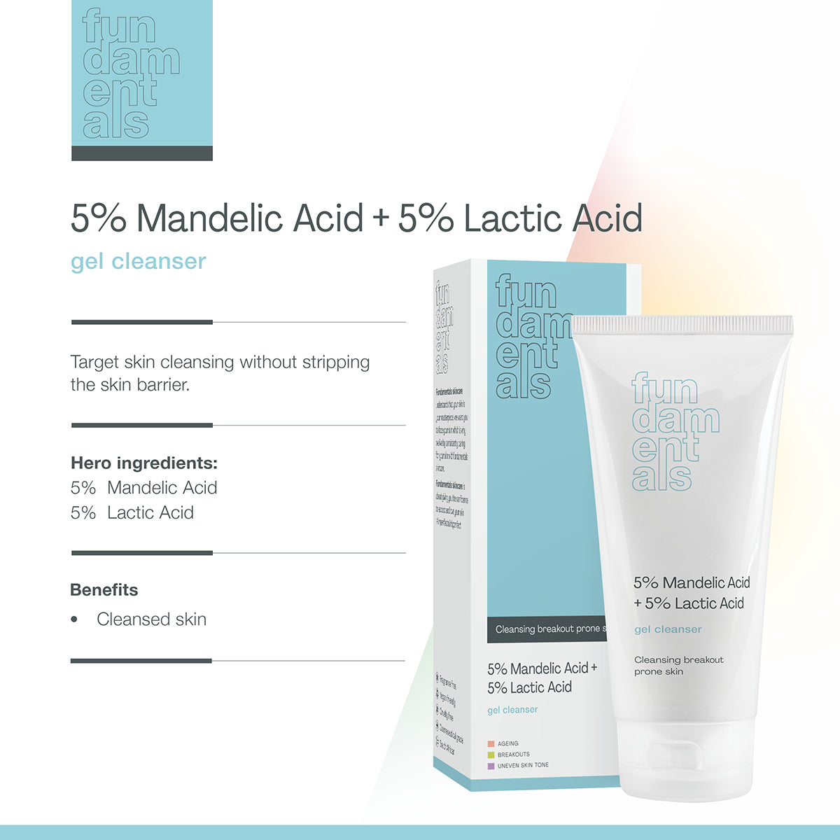 5% Mandelic Acid + 5% Lactic Acid Gel Cleanser