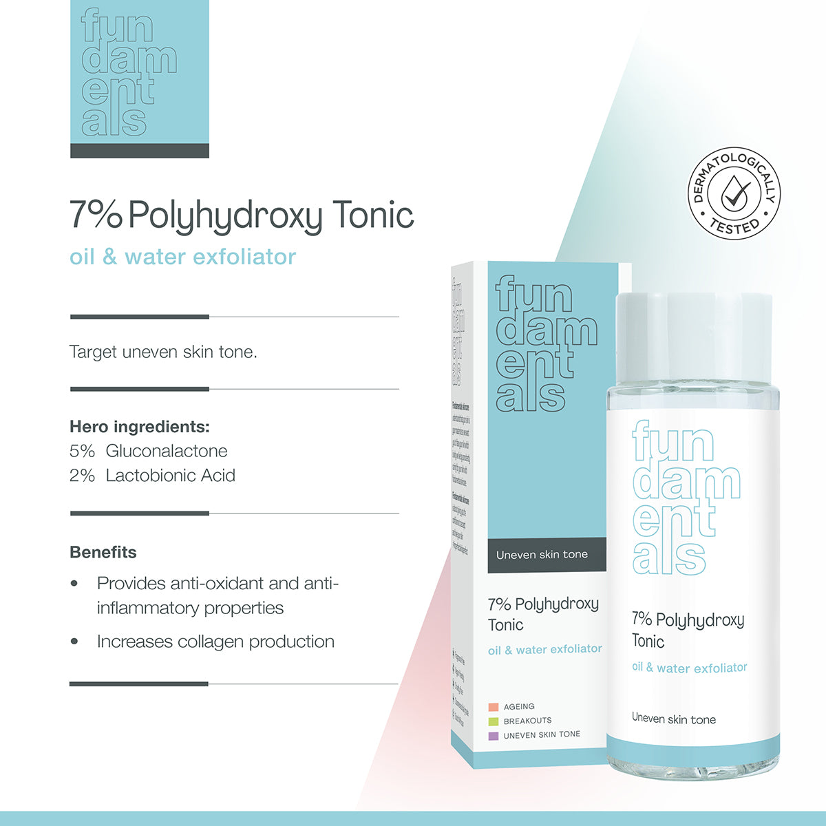 7% Polyhydroxy Tonic Exfoliator