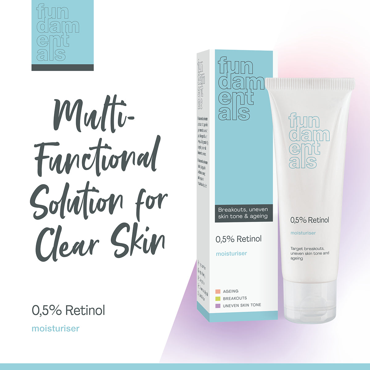 0.5% Retinol Moisturiser – Anti-Ageing – Fundamentals Skincare ZA